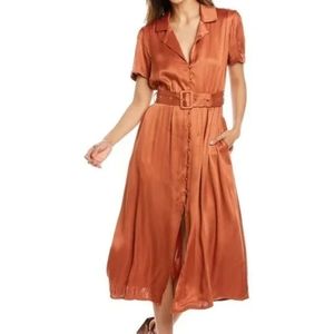 New WeWoreWhat Satin Dress